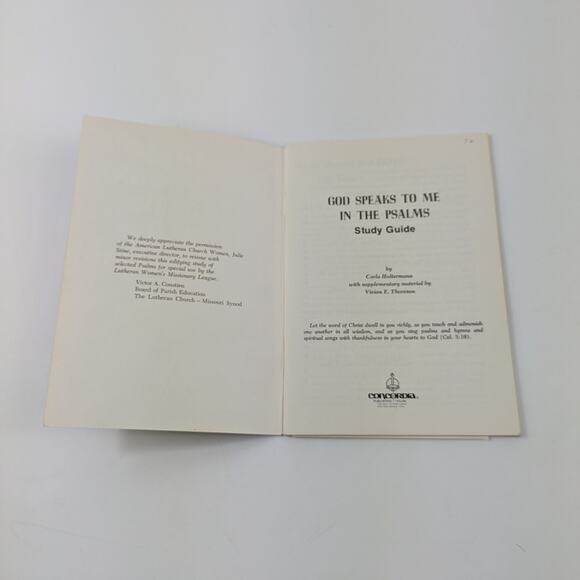 Religious Lutheran Booklets Concordia Bible Study Women's Groups 70s 80s Vintage - Picture 3 of 16